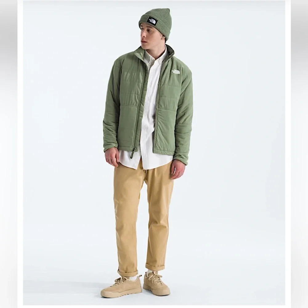 The North Face Men’s Mountain Sweatshirt Full-Zip Jacket Bark Mist Medium NEW